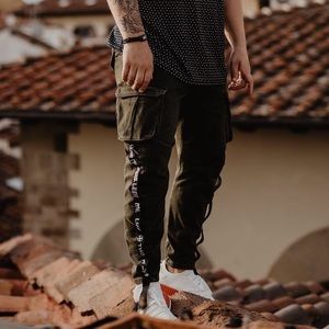 Zara Men’s Leave Me Alone Cargo Pants USA Size 36